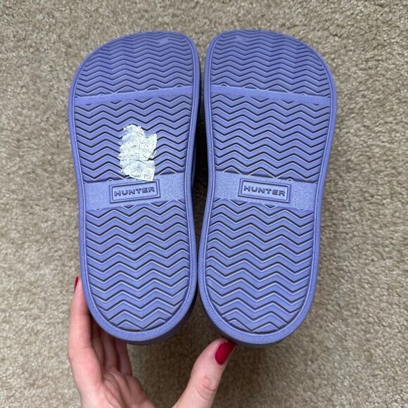 Hunter Purple Mules & Clogs - Picture 8 of 12